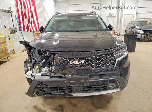 5XYRHDLF4NG104838 2022 KIA SORENTO Черный Вид спереди