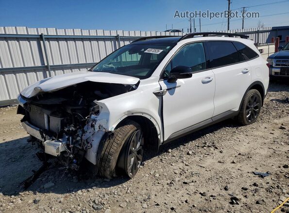 5XYRHDLF5MG071802 2021 KIA SORENTO Белый Передняя левая четверть
