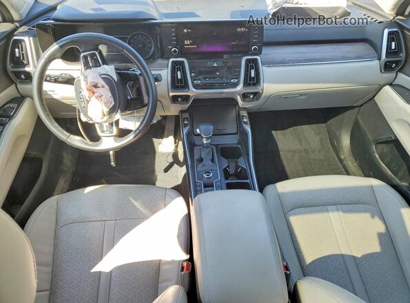 5XYRHDLF5MG071802 2021 KIA SORENTO Белый Вид панели приборов