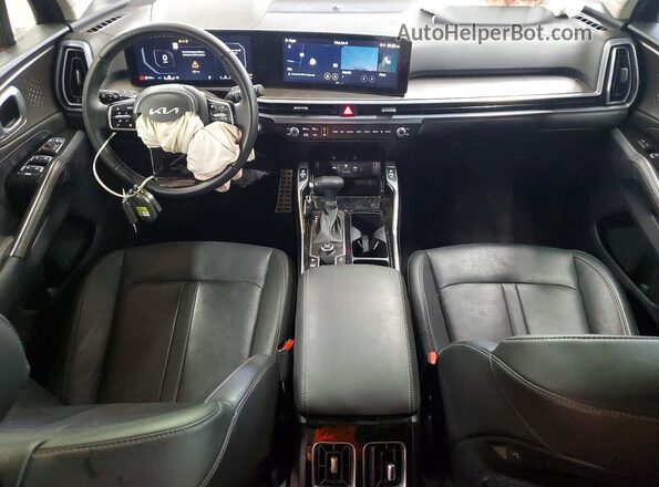 5XYRK4JF9RG260545 2024 KIA SORENTO Burgundy Вид панелі приладів