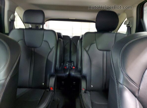 5XYRK4JF9RG260545 2024 KIA SORENTO Burgundy Вид задніх сидінь