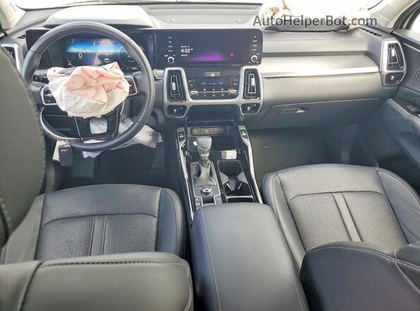 5XYRK4LF0PG242106 2023 KIA SORENTO Белый Вид панели приборов
