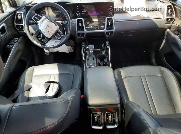 5XYRK4LF7NG133932 2022 KIA SORENTO Gray Вид панелі приладів