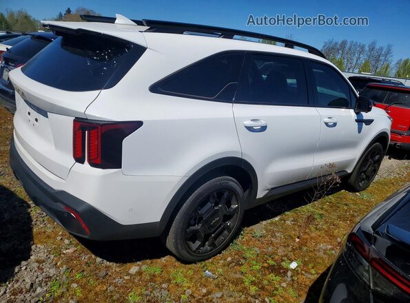 5XYRKDJF0RG264192 2024 KIA SORENTO Белый Задняя правая четверть