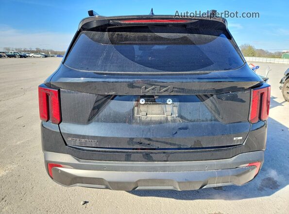 5XYRKDJF4SG341622 2025 KIA SORENTO Черный Вид сзади