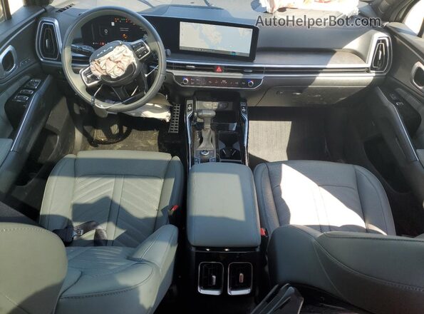 5XYRKDJF5RG299679 2024 KIA SORENTO Green Вид панелі приладів
