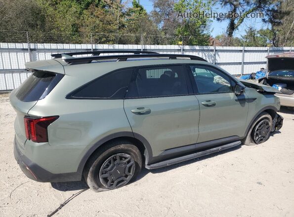 5XYRKDJF5RG299679 2024 KIA SORENTO Green Задня права чверть
