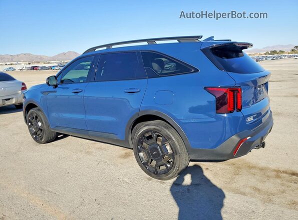 5XYRKDJF7RG273696 2024 KIA SORENTO Blue უკანა მარცხენა