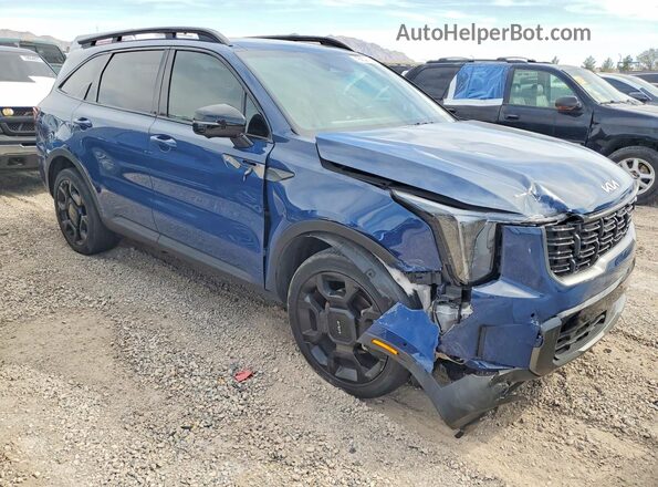 5XYRKDJF7RG273696 2024 KIA SORENTO Blue წინა მარჯვენა