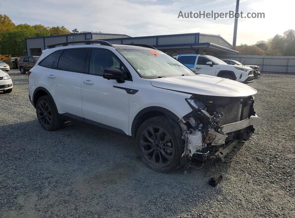 5XYRKDLF5NG075223 2022 KIA SORENTO White წინა მარჯვენა