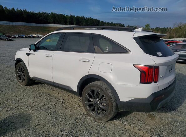 5XYRKDLF5NG075223 2022 KIA SORENTO White უკანა მარცხენა