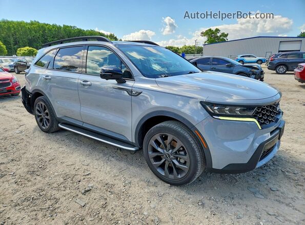 5XYRKDLF6PG232129 2023 KIA SORENTO Gray წინა მარჯვენა