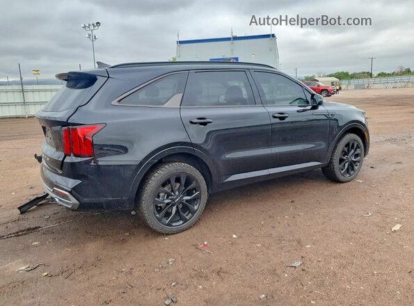 5XYRKDLFXNG135853 2022 KIA SORENTO Black Tył prawy