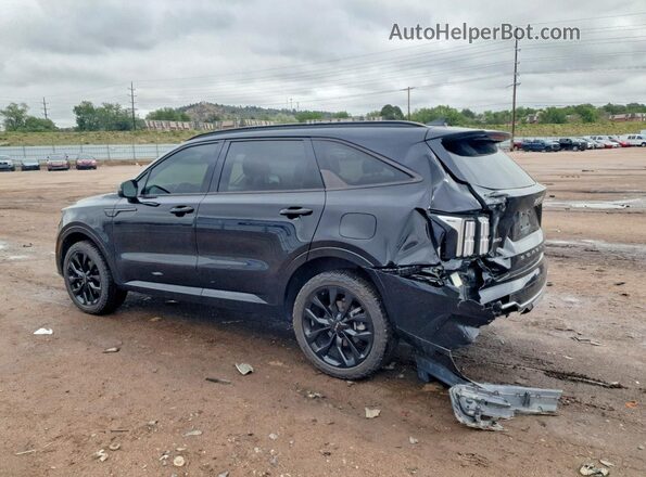 5XYRKDLFXNG135853 2022 KIA SORENTO Black Tył lewy