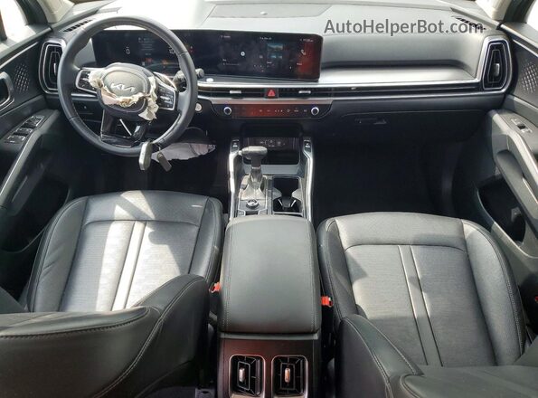 5XYRL4JC0RG279214 2024 KIA SORENTO Black Widok deski rozdzielczej