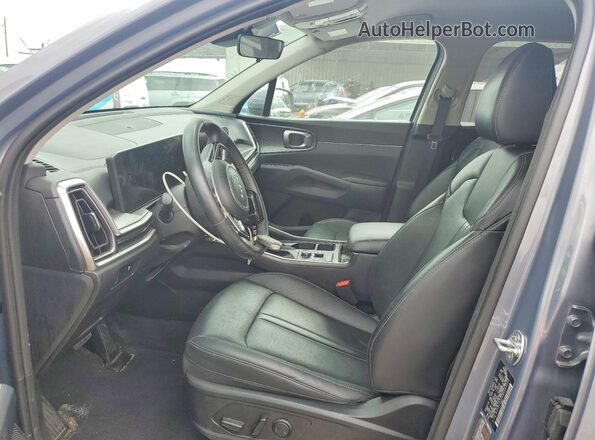 5XYRL4JC2RG287895 2024 KIA SORENTO Blue Widok wnętrza z przodu