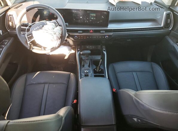 5XYRL4JC3SG326161 2025 KIA SORENTO Белый Вид панели приборов