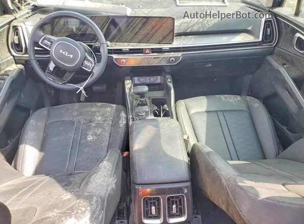 5XYRL4JC3SG360178 2025 KIA SORENTO Черный Вид панели приборов