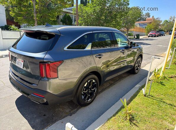 5XYRL4JC4RG275327 2024 KIA SORENTO Серый Передняя правая четверть