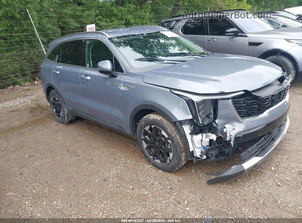 5XYRL4JC8RG277713 2024 KIA SORENTO Silver Przód prawy