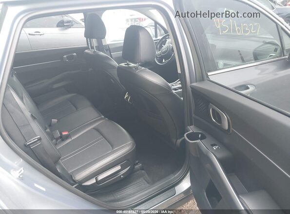 5XYRL4JC8RG277713 2024 KIA SORENTO Silver Widok naklejki z numerem VIN