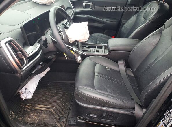 5XYRL4JC8RG289053 2024 KIA SORENTO Black Vista interior delantera