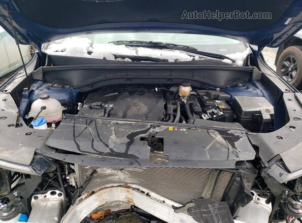 5XYRL4JC8RG300519 2024 KIA SORENTO Синий Вид подкапотного пространства