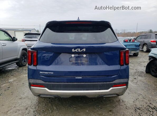 5XYRL4JC8RG300519 2024 KIA SORENTO Синий Вид сзади