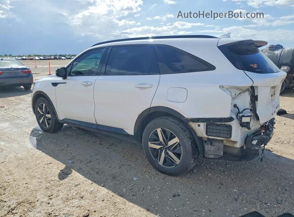 5XYRL4LC1NG150583 2022 KIA SORENTO White Tył lewy