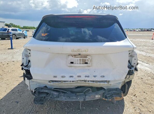 5XYRL4LC1NG150583 2022 KIA SORENTO White Widok z tyłu