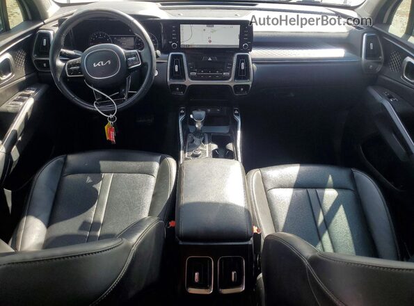5XYRL4LC1NG150583 2022 KIA SORENTO White Widok deski rozdzielczej