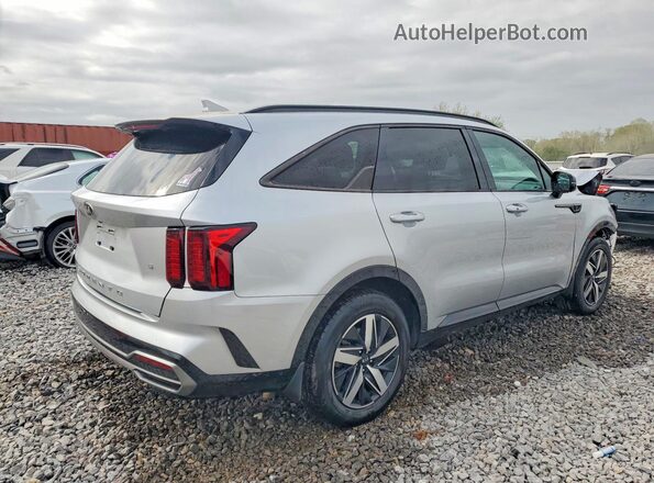 5XYRL4LC2MG048630 2021 KIA SORENTO Silver Задня права чверть