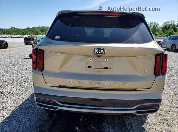 5XYRL4LC5MG056575 2021 KIA SORENTO Gold Rear view