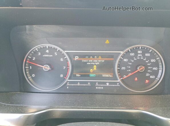 5XYRL4LC5MG056575 2021 KIA SORENTO Gold Instrument cluster view