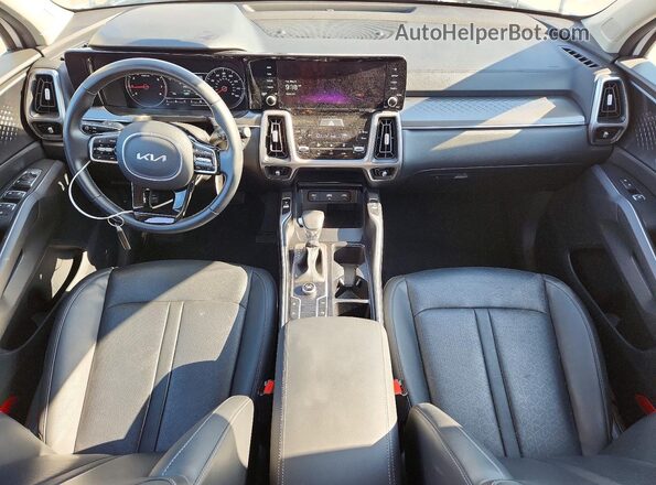 5XYRL4LC5NG152160 2022 KIA SORENTO White Widok deski rozdzielczej
