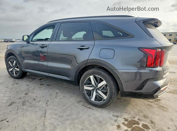 5XYRL4LC6PG217245 2023 KIA SORENTO Черный Задняя левая четверть