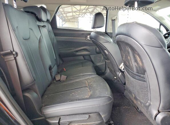 5XYRL4LC8MG002252 2021 KIA SORENTO Black Widok tylnych siedzeń