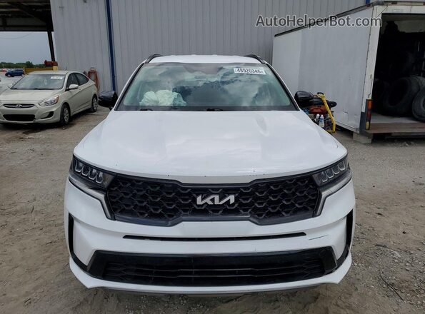 5XYRL4LC8NG102501 2022 KIA SORENTO White Front view