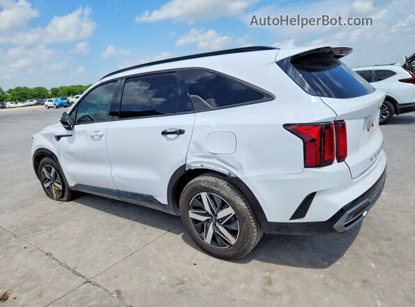 5XYRL4LCXNG123432 2022 KIA SORENTO Белый Задняя левая четверть
