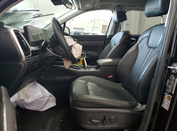 5XYRLDJC1SG327809 2025 KIA SORENTO Black Widok wnętrza z przodu