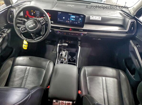 5XYRLDJC2RG267212 2024 KIA SORENTO Серый Вид панели приборов