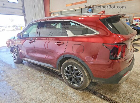 5XYRLDJC3RG270703 2024 KIA SORENTO Burgundy Tył lewy