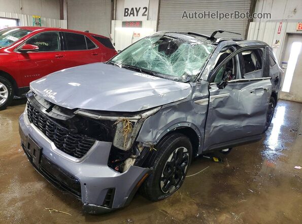 5XYRLDJC3RG284231 2024 KIA SORENTO Silver Передня ліва чверть