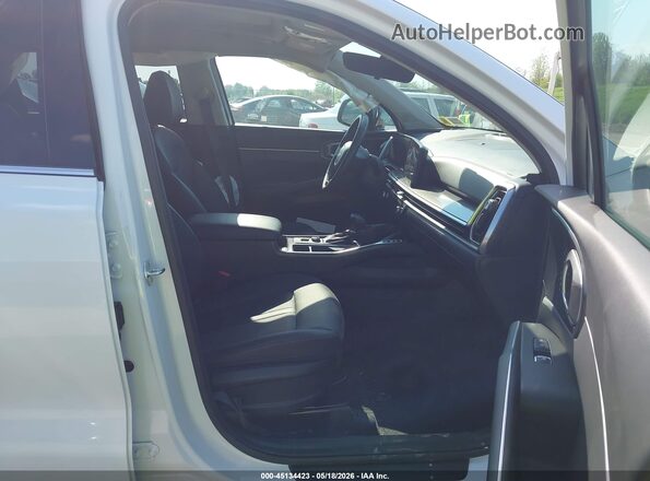 5XYRLDJC8SG339701 2025 KIA SORENTO White Widok wnętrza z przodu