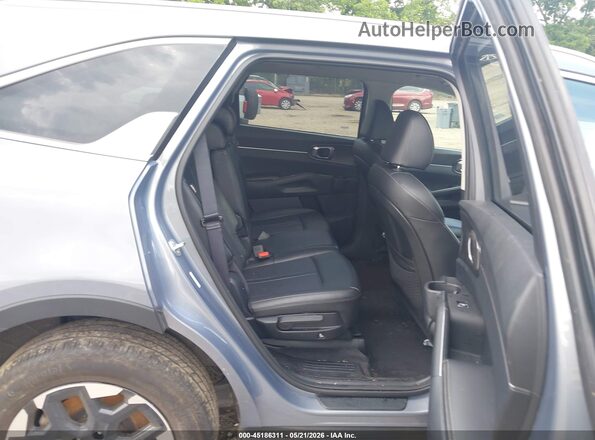5XYRLDJCXRG267846 2024 KIA SORENTO Blue Widok naklejki z numerem VIN