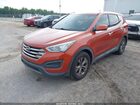 2016 Hyundai Santa Fe Sport 2.4l Orange vin: 5XYZT3LB1GG365367
