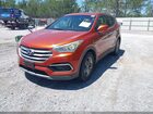 2017 Hyundai Santa Fe Sport 2.4l Оранжевый vin: 5XYZT3LB1HG409983