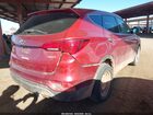 2017 Hyundai Santa Fe Sport 2.4l Burgundy vin: 5XYZT3LB2HG381711