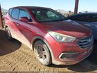 2017 Hyundai Santa Fe Sport 2.4l Burgundy vin: 5XYZT3LB2HG381711