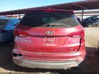 2017 Hyundai Santa Fe Sport 2.4l Burgundy vin: 5XYZT3LB2HG381711